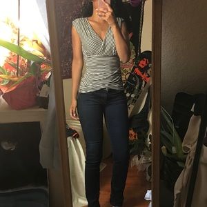 White House black market blouse